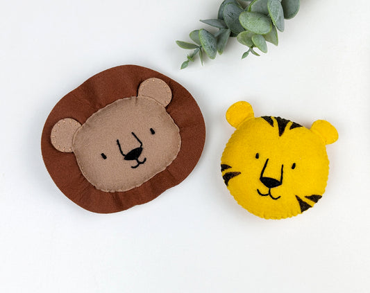 Lion Tiger | Set of 2