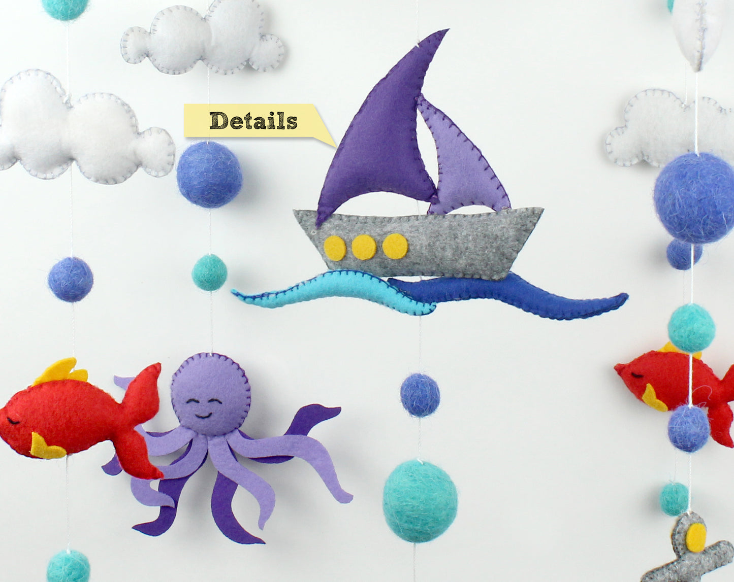 Nautical Boat Mobile