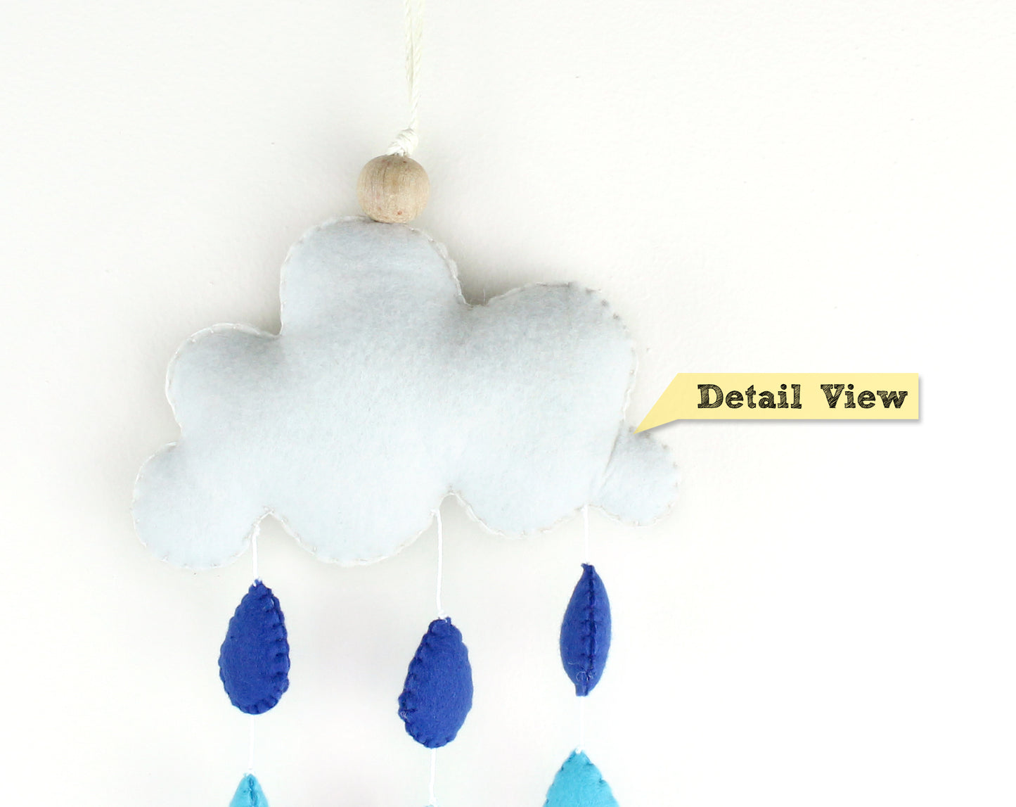 Rain Cloud Hanging Toy Ornament