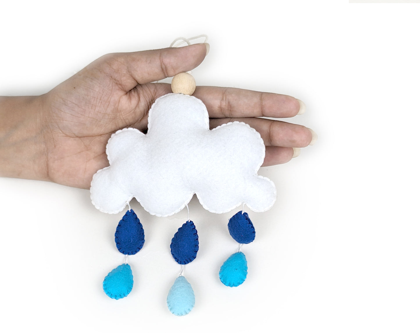 Rain Cloud Hanging Toy Ornament