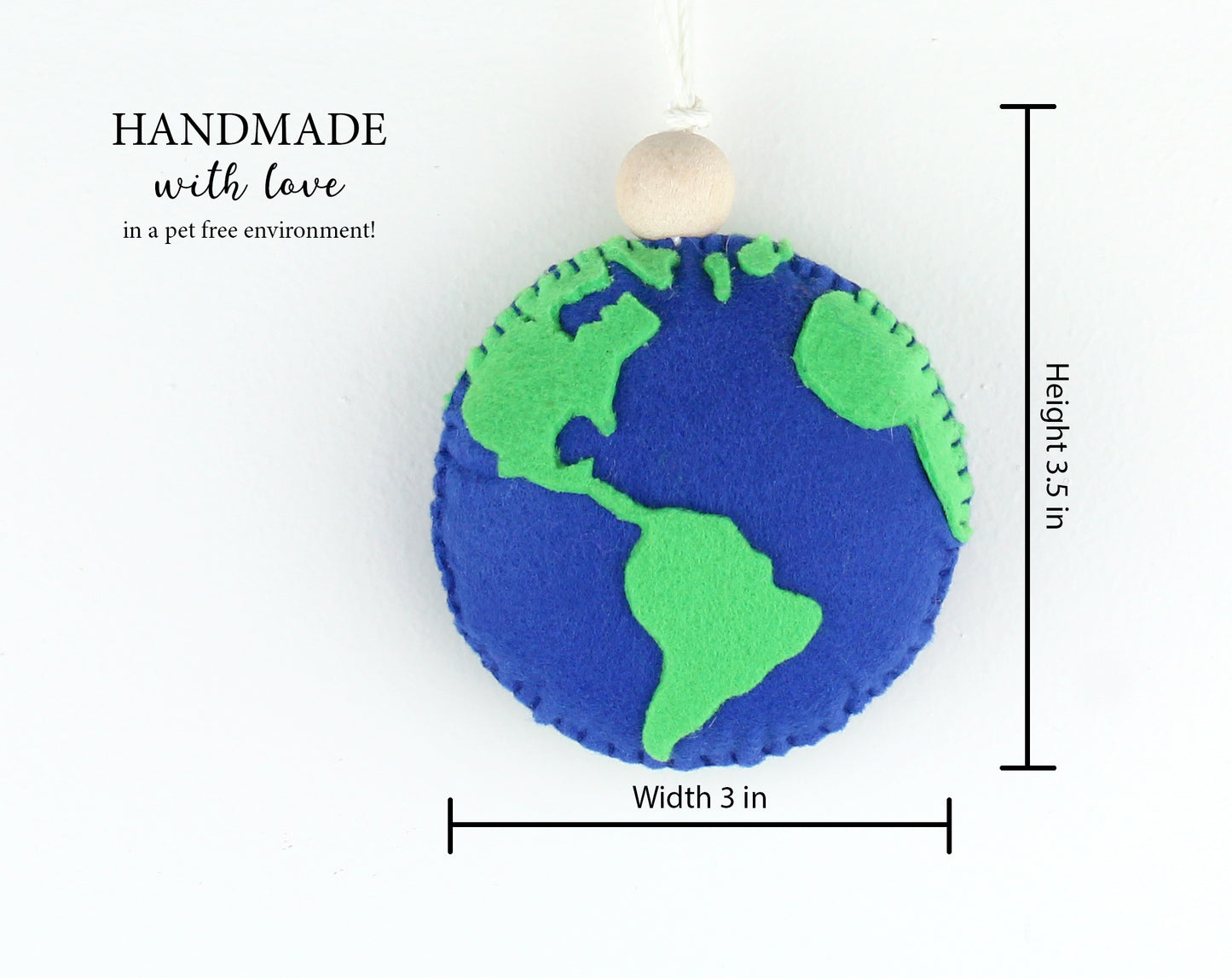 Earth Hanging Toy Ornament