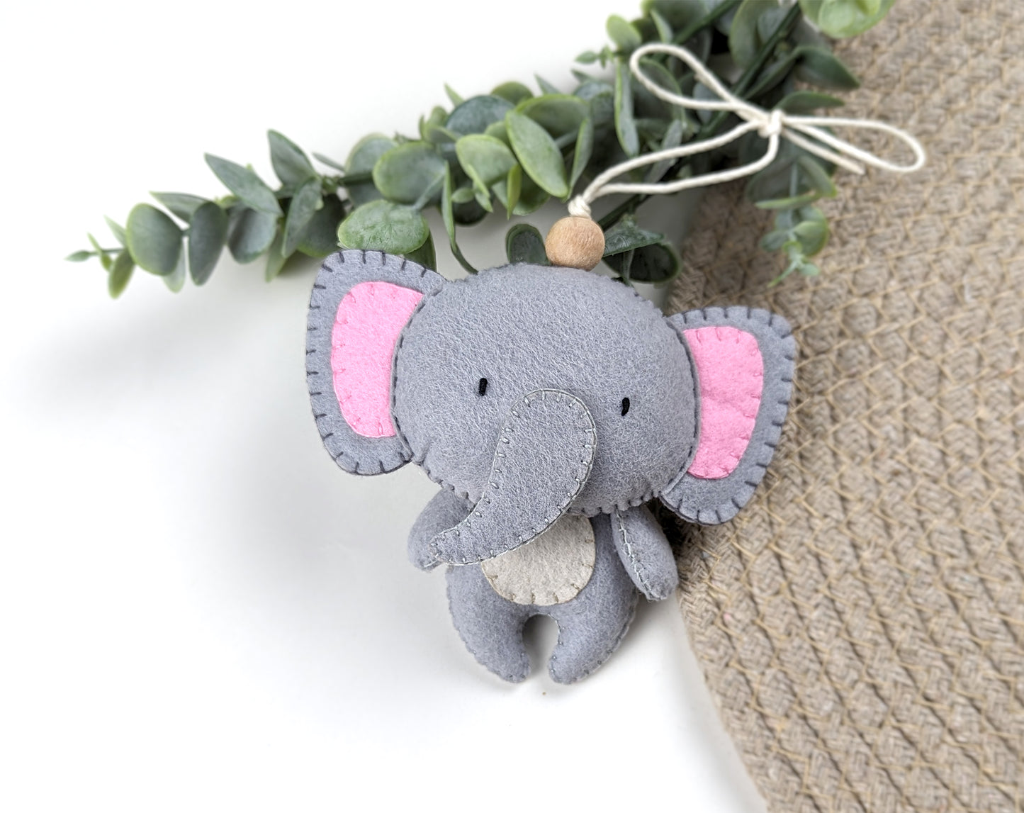 Cute Elephant Hanging Toy Charm