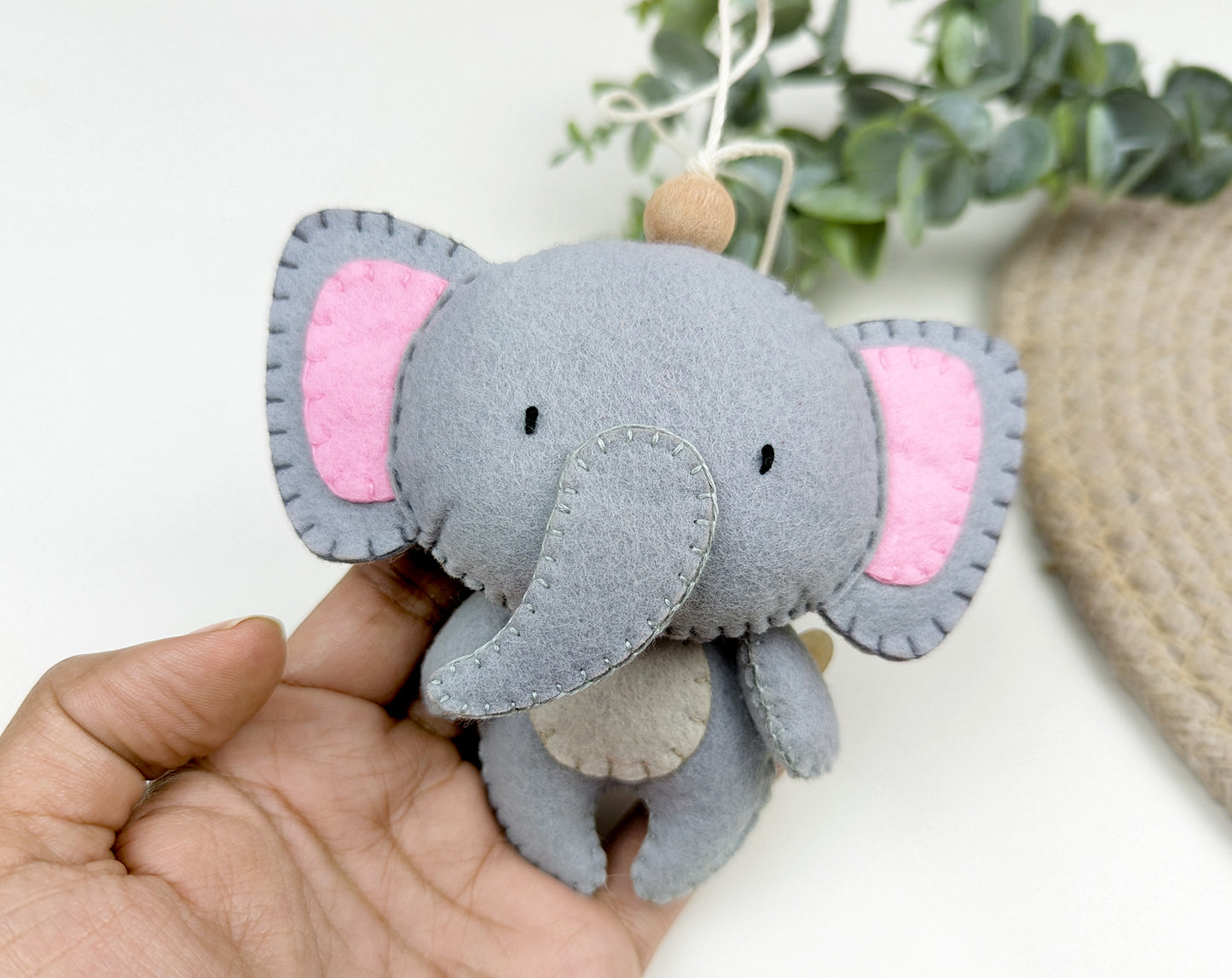Cute Elephant Hanging Toy Charm
