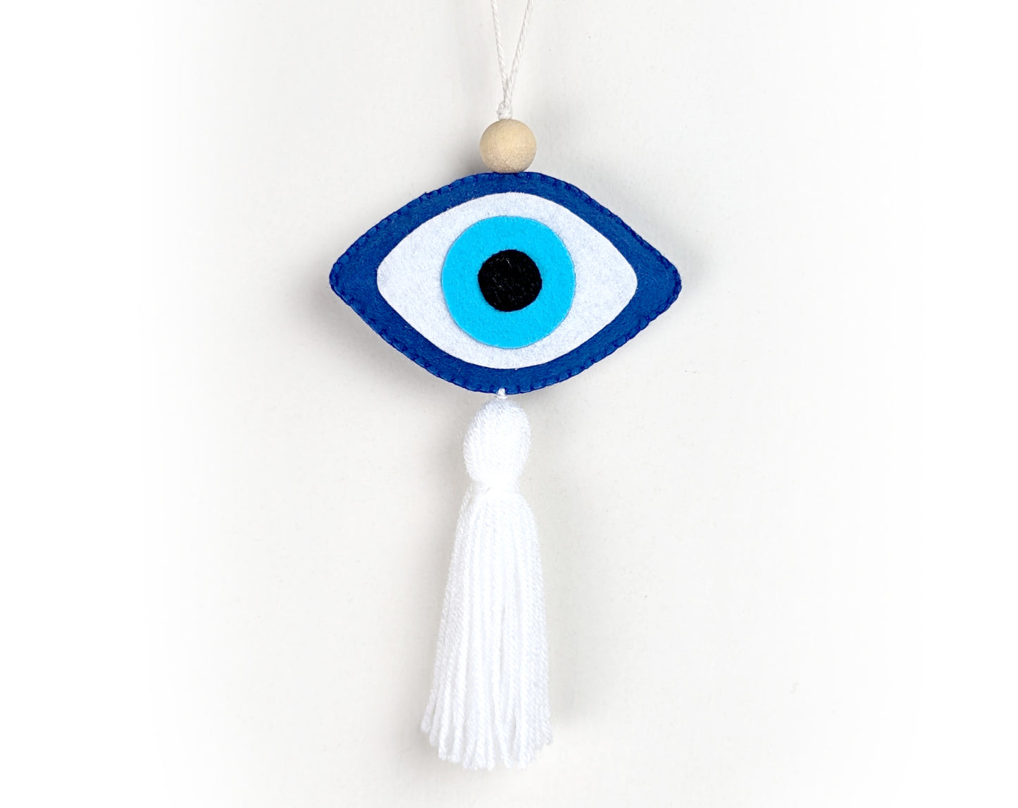Evil Eye Leaf Ornament