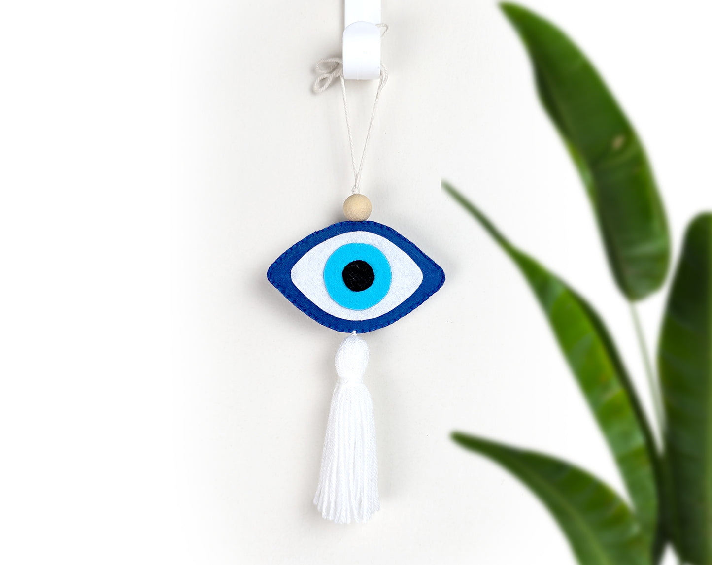 Evil Eye Leaf Ornament