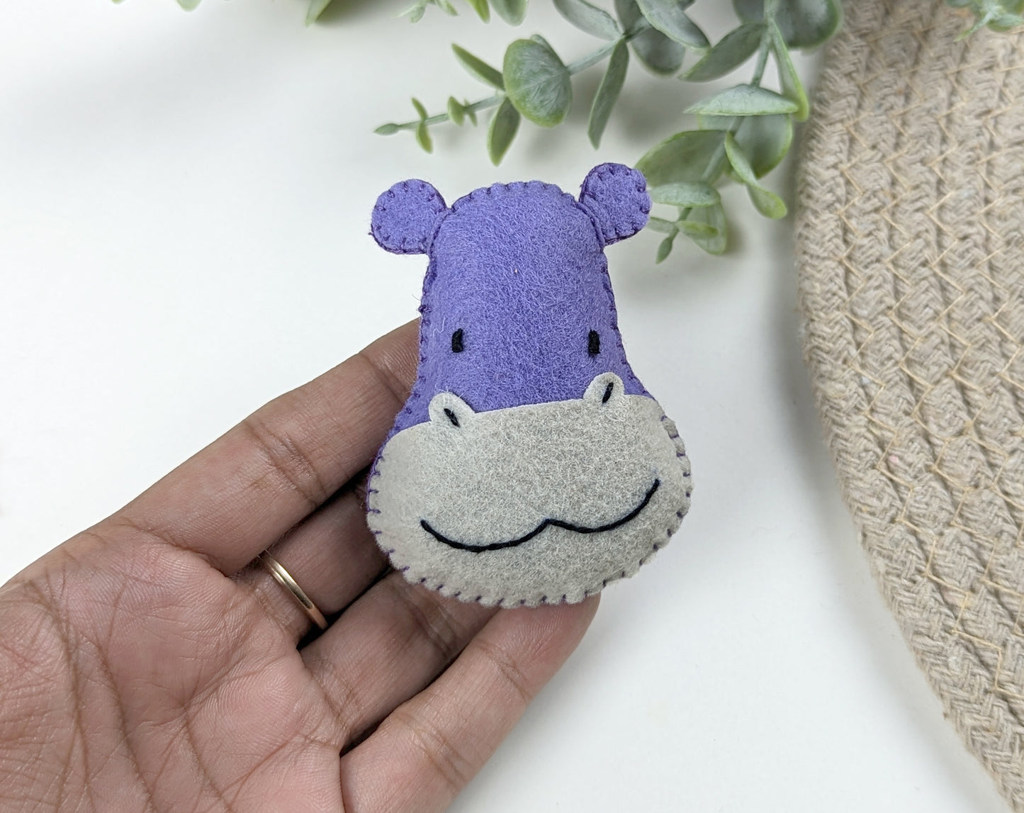 Rabbit, Hippopotamus, Crocodile, Giraffe Set of 4
