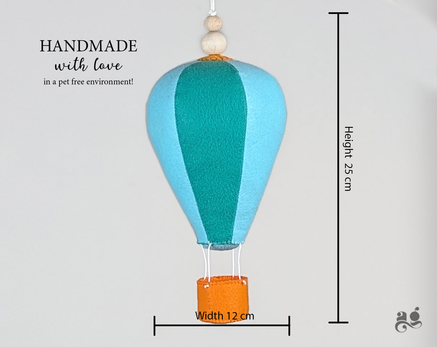 Hotair Balloon | Hanging Toy Ornament