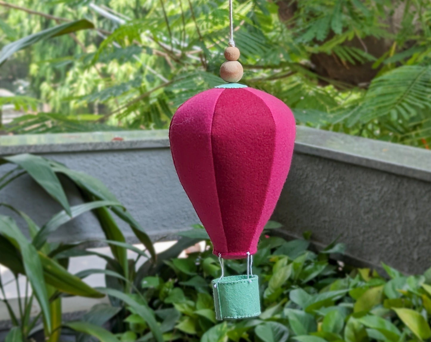 Hotair Balloon | Hanging Toy Ornament