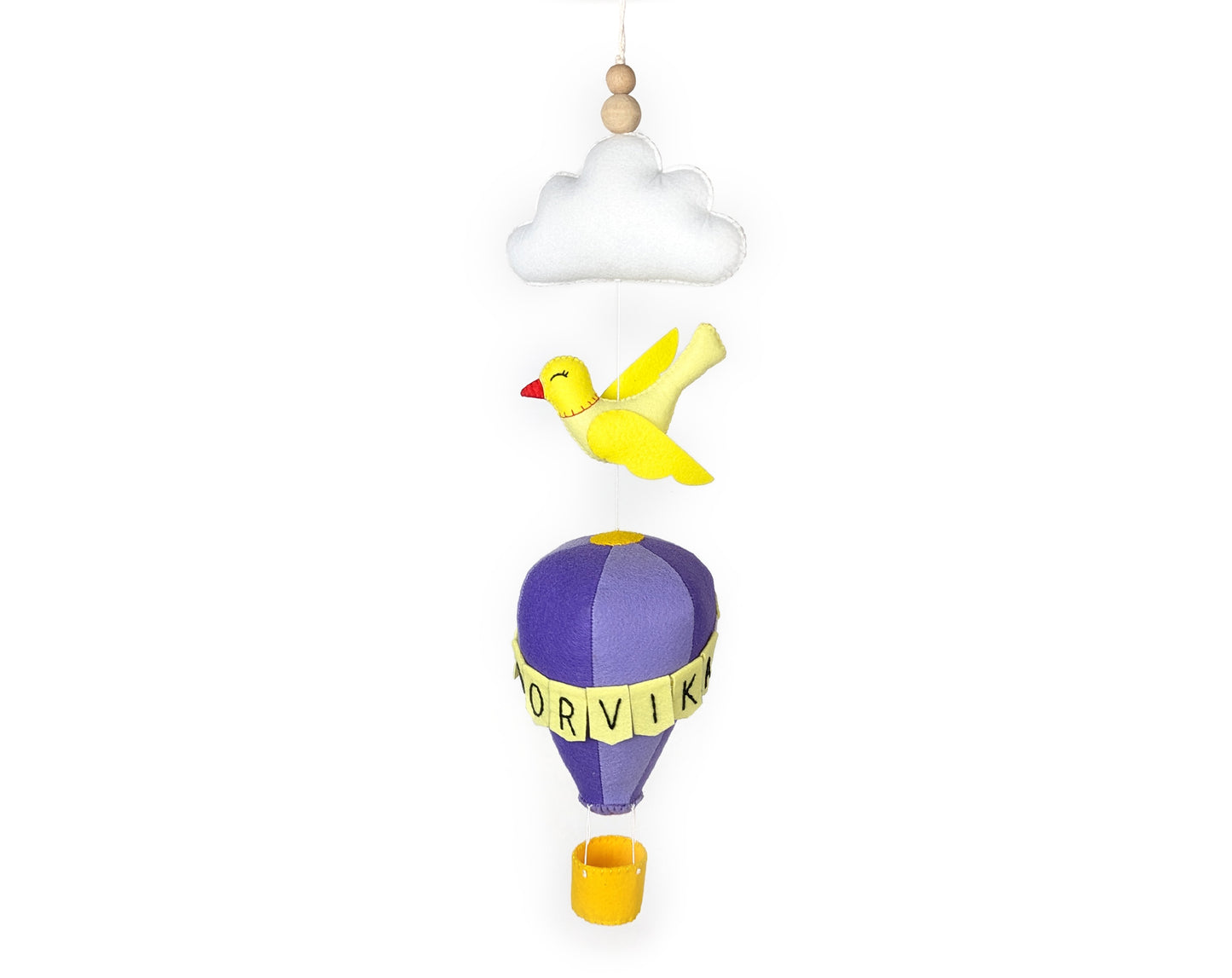 Hotair Ballon Name Hanging