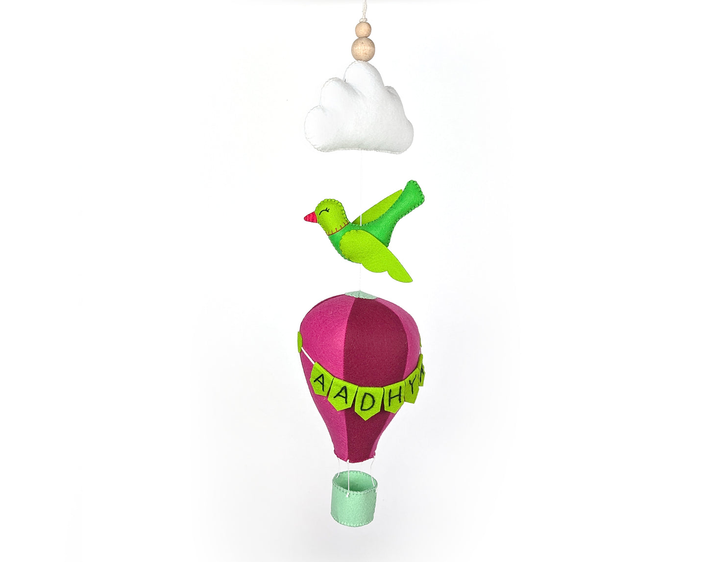 Hotair Ballon Name Hanging