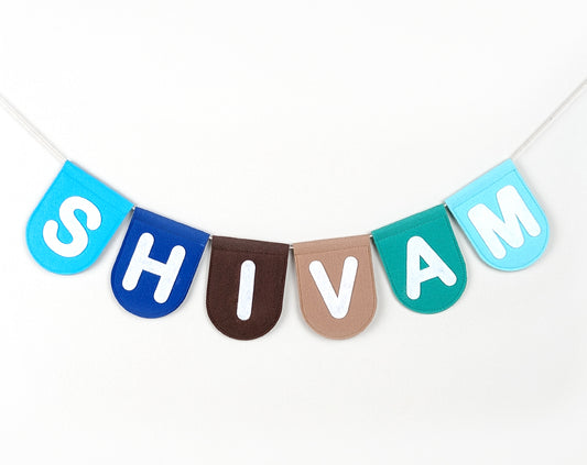 Personalized Beach Name Bunting