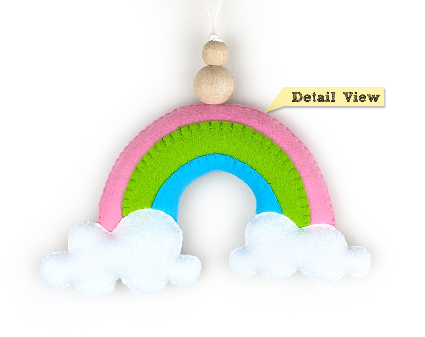 Rainbow Hanging Toy Ornament