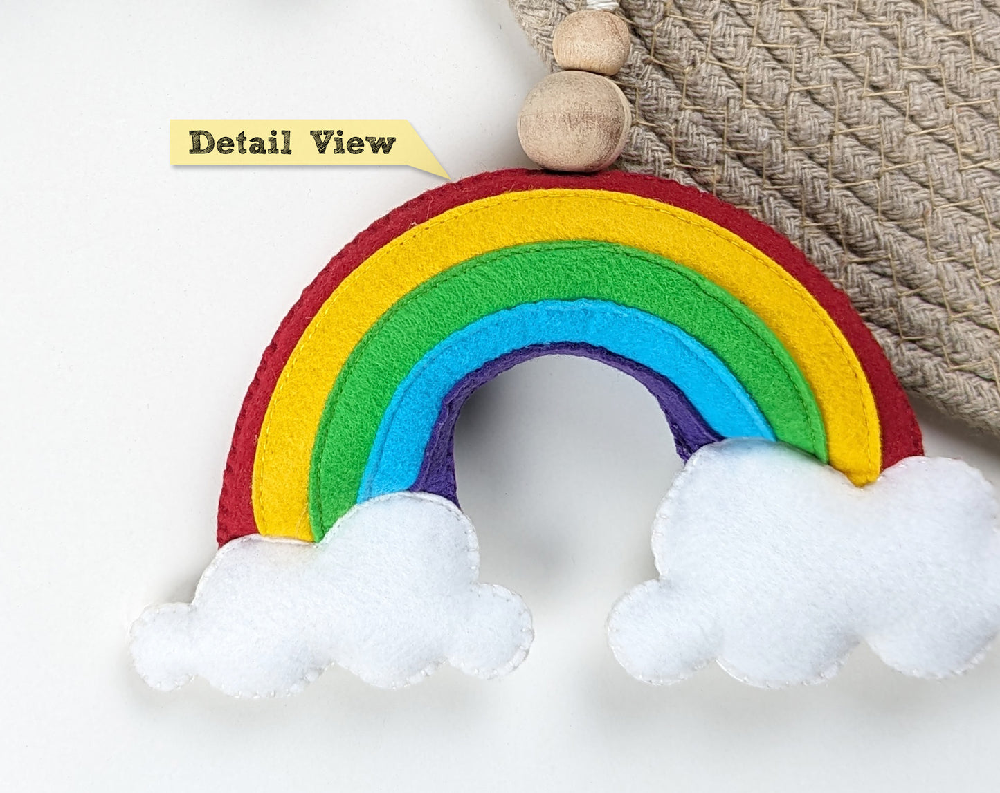Rainbow Hanging Toy Ornament