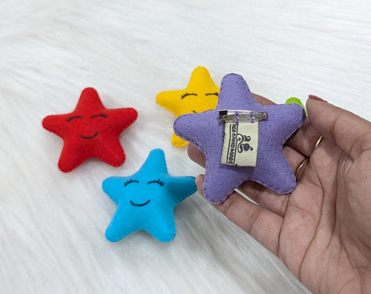 Bright Star Brooches | Set of 5