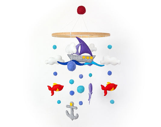 Nautical Boat Mobile