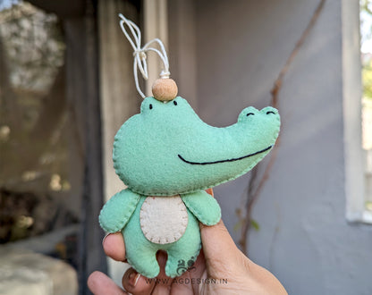 Cute Crocodile Hanging Toy Charm