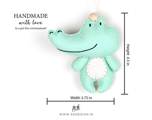 Cute Crocodile Hanging Toy Charm