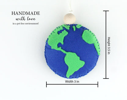 Earth Hanging Toy Ornament