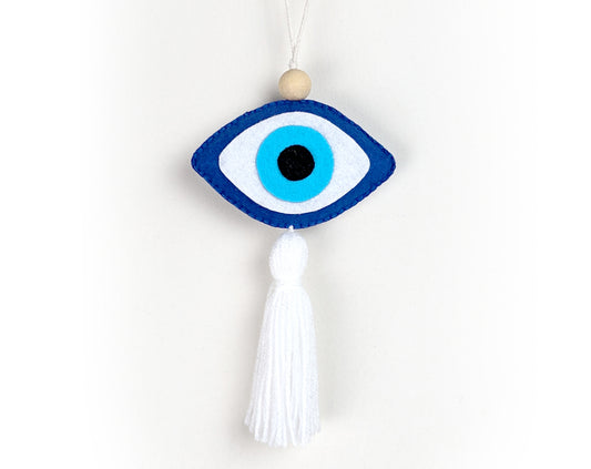 Evil Eye Leaf Ornament