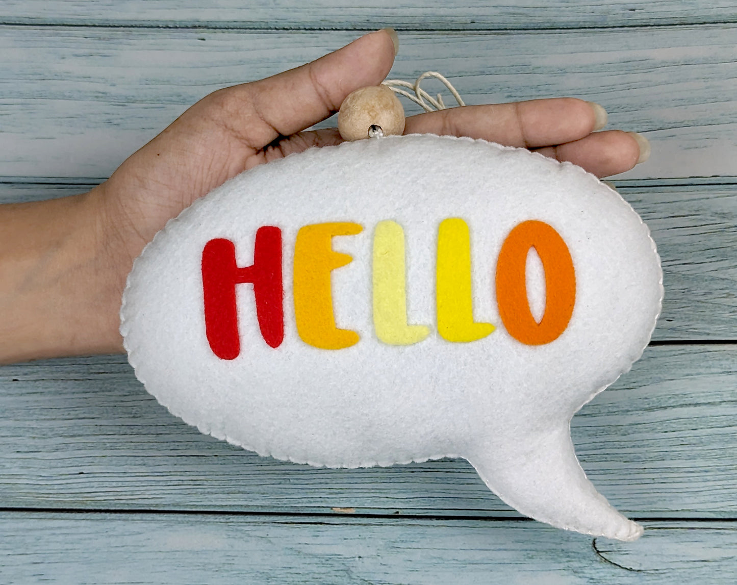 Hello Speech Bubble | Wall Quote