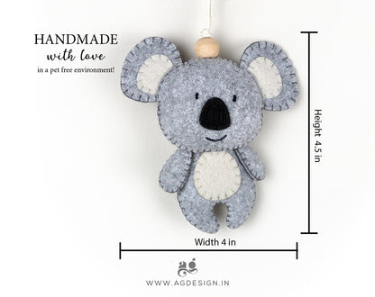 Cute Koala Hanging Toy Charm