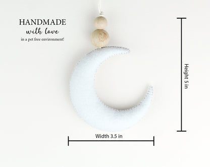 Moon Hanging Toy Ornament