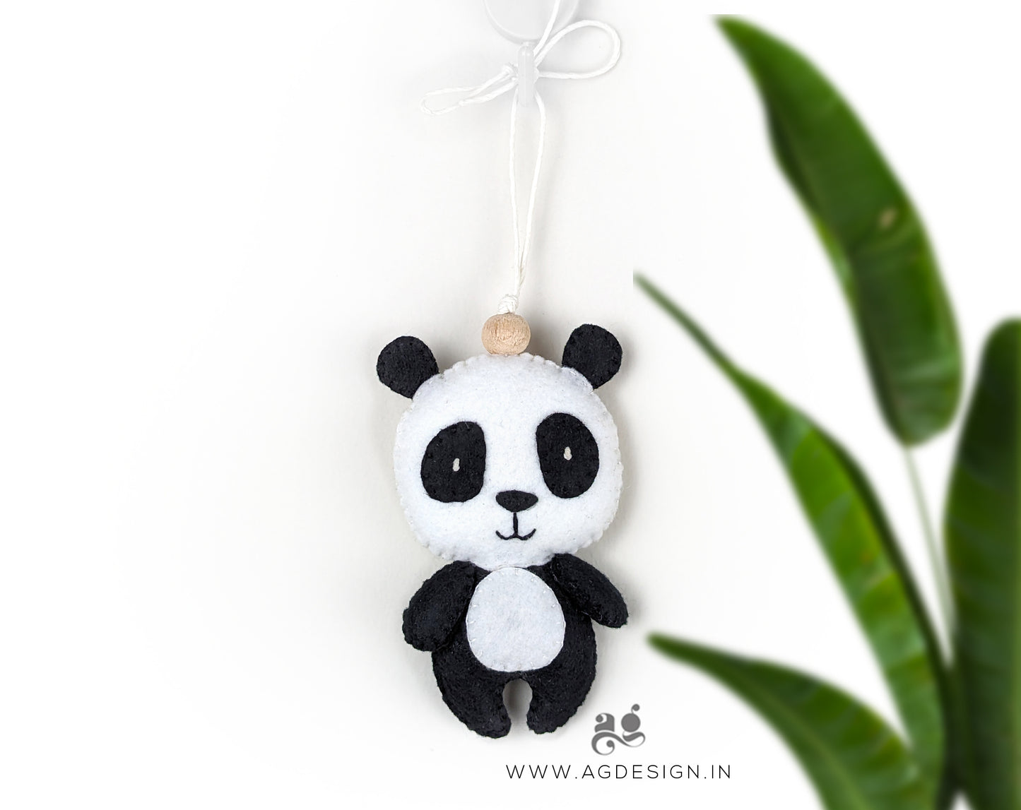 Cute Panda Hanging Toy Charm