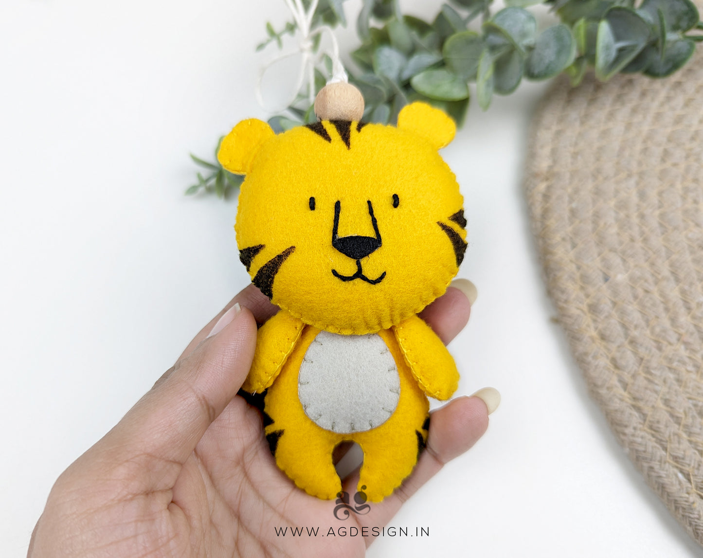 Cute Tiger Hanging Toy Charm
