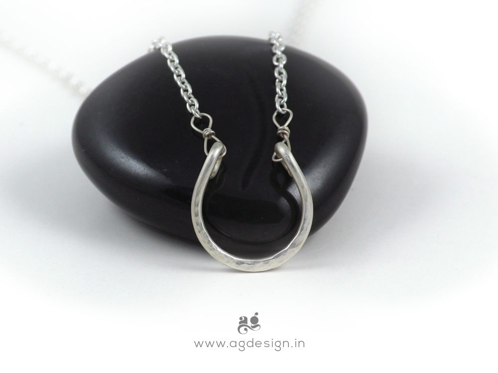 Sterling Silver Custom Name Chain Necklace | HEIDIJHALE