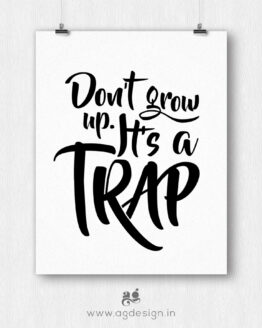 Don't Grow Up Poster