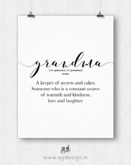 Grandma Poster