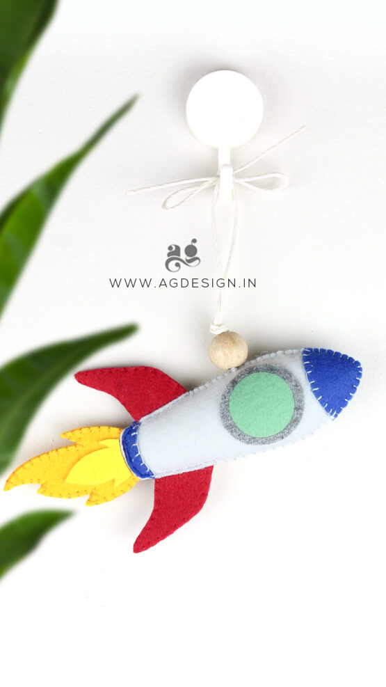space rocket ornament by AGDesign