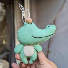 Crocodile Hanging Ornament