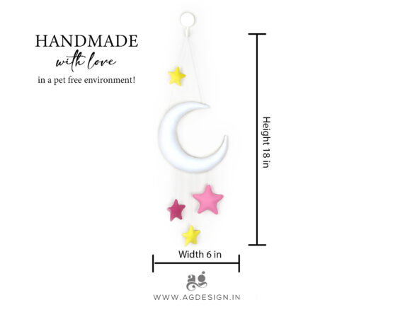 Moon Star wall hanging