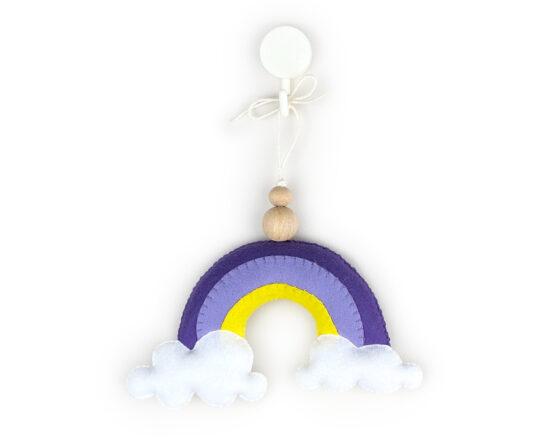 Rainbow Hanging Ornament Charm | Set of 1 - Image 5