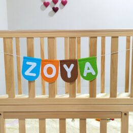 Personalized Name Bunting Tropical