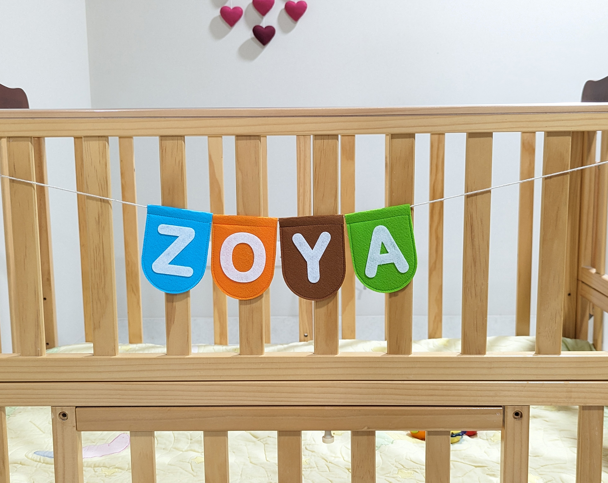 Personalized Name Bunting Tropical