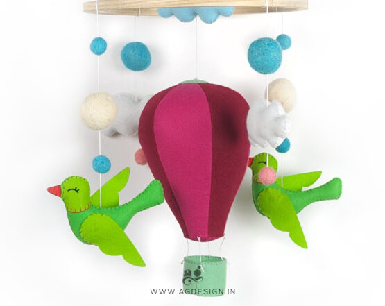 Hotair Balloon Baby Crib Mobile - Image 4